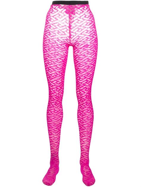 pink versace stockings|Pink Versace Clothing for Women .